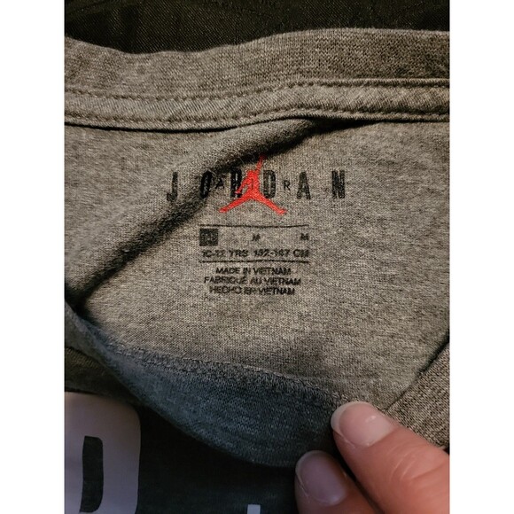 NIKE AIR JORDAN Boys' sz M Tee Shirt T-Shirt - Picture 2 of 7